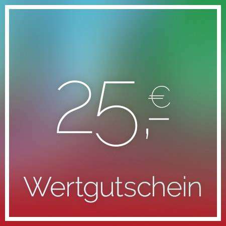 25 € Wertgutschein